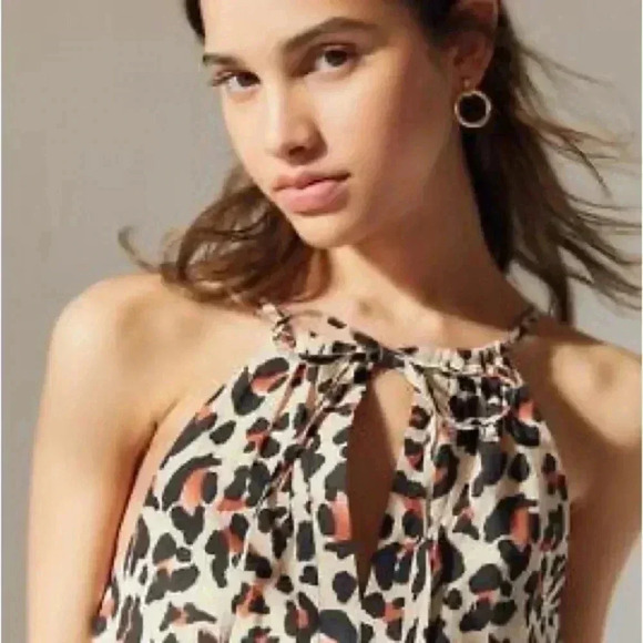 URBAN OUTFITTERS ANIMAL PRINT ROMPER - Picture 2 of 4